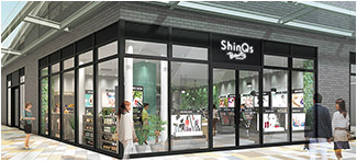 ShinQs ＢＥＡＵＴＹ调色板南町田商店外观